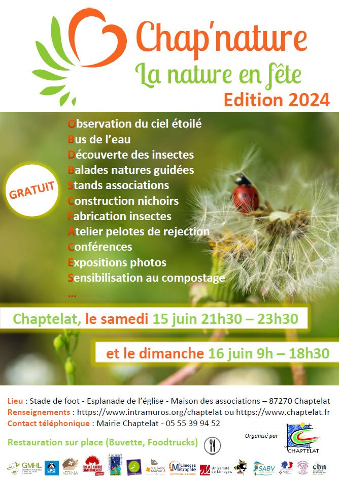 Festival Chap’nature - La nature en fête