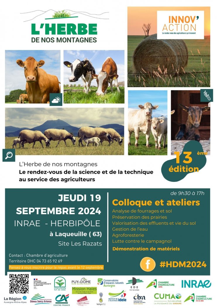 L'Herbe de nos montagnes, le rdv de la science et de la technique au service des agriculteurs !