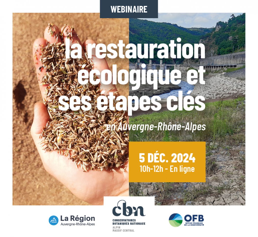 Wébinaire « la restauration écologique et ses étapes clés »